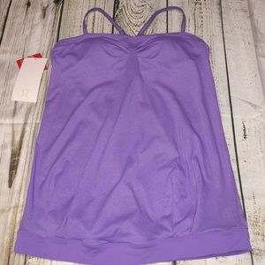 NWT LULULEMON Pure Focus Tank In Grapeseed